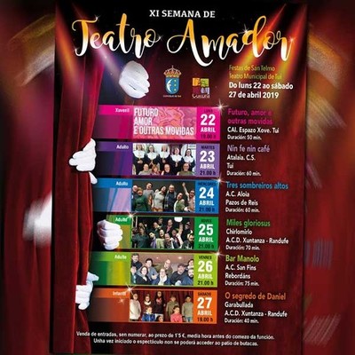 Programacin para hoxe na XI Semana do Teatro Amador en Tui