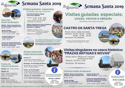  A Guarda da a benvida a unha Semana Santa chea de actividades