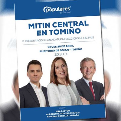Presentacin da Candidatura do PP de Tomio s Eleccins Municipais