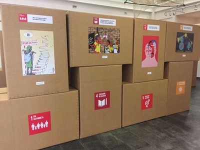 Derradeiros das da exposicin sobre o Desenvolvemento Sostible na Casa dos Alonsos da Guarda