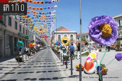 Vila Praia de ncora transforma-se num belo jardim de flores de 30 de abril a 5 de maio