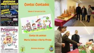  A Guarda despide o mes de abril con msica, actividades culturais e unha quedada multimarca