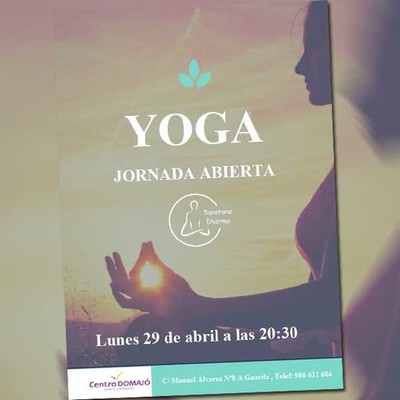 Nueva actividad de HATA YOGA en el Centro Do-Maj de A Guarda