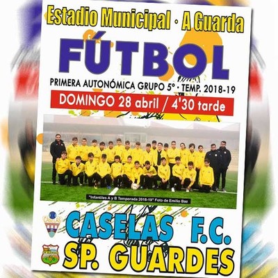 El Sporting Guards recibe este domingo en A Sangria al Caselas FC