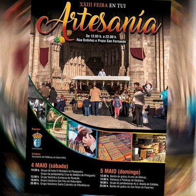Esta fin de semana celbrase a XXIII Feira de Artesana de Tui 