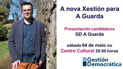 Presentacin de la Candidatura de Gestin Democrtica este sbado en A Guarda