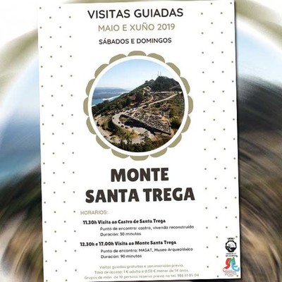 Continan as visitas guiadas ao Monte Santa Trega nas fins de semana 