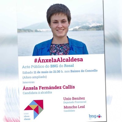 O BNG do Rosal celebrar este sbado o acto central para s eleccins locais