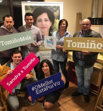 O BNG de Tomio arranca a campaa electoral cun proxecto ilusionante de futuro