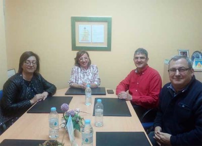Acigu CCA se reune con el equipo de gobierno de A Guarda