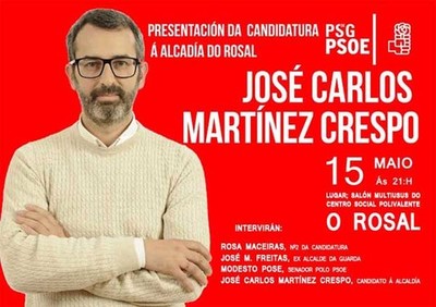 Os socialistas do Rosal presentan este mrcores a sa candidatura s Eleccins Municipais