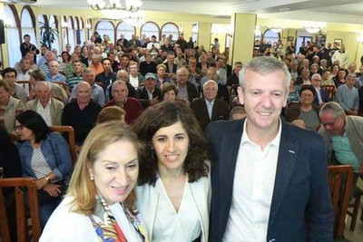 Alfonso Rueda destaca o modelo de xestin de Cristina Correa: -A alcaldesa axeitada para dar a Oia a estabilidade que precisa-