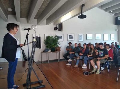 Camposancos abarrota un acto no que Merchi Martnez pide o voto ao BNG para acceder a Alcalda da Guarda e a Entidade Menor