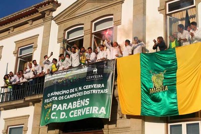 Clube Desportivo de Cerveira homenageado pela Cmara Municipal