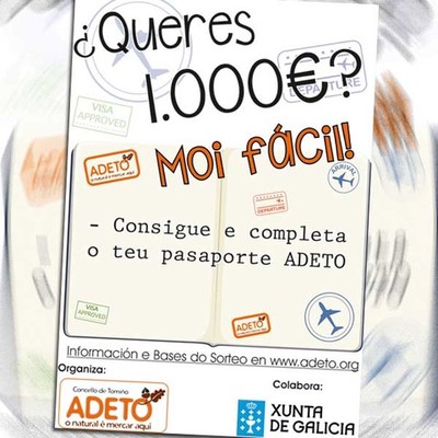 Adeto pon en marcha unha nova campaa na cal un nico premiado recibir 1.000 ? en vale compra