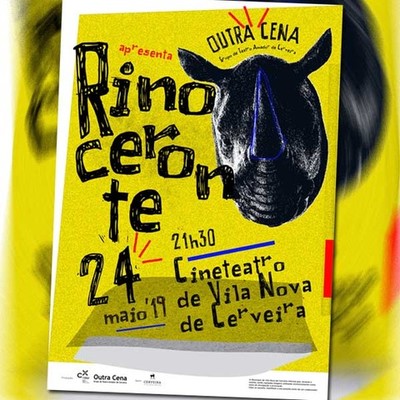 Grupo de Teatro Amador -Outra Cena- apresenta RINOCERONTE