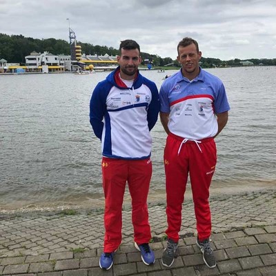 Kayak Tudense: Rubn Milln y Albert Mart, en las finales b de la Copa del Mundo de Poznan
