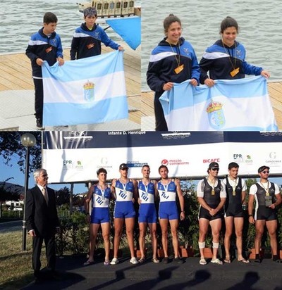 Fin de semana doble, con doble chute de alegra para el Club Remo Tui