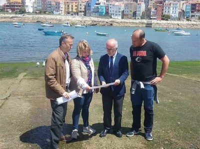Portos de Galicia tramita a reparacin e ampliacin da rampla de varada do Porto da Guarda