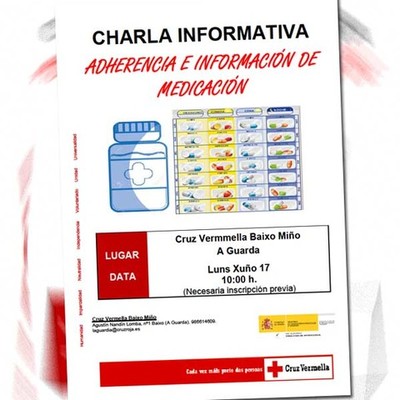 Cruz Roja organiza en A Guarda una Sesin informativa sobre el uso responsable de los medicamentos