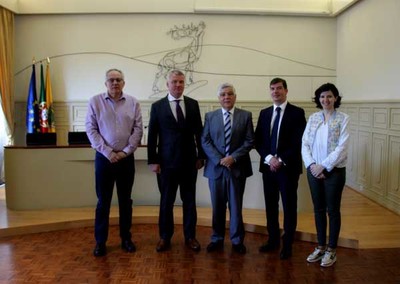 Embaixador e Cnsul Honorrio da Repblica da Letnia em Portugal visitam Vila Nova de Cerveira