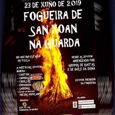 Fogueiras de San Xon 2019 na Guarda
