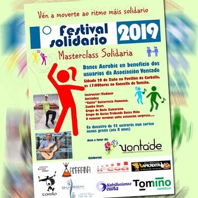 Vontade organiza un Festival Solidario o 29 de xuo en Tomio