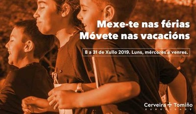 Este vern os nenos e nenas de Tomio e Cerveira moveranse coa Eurocidade