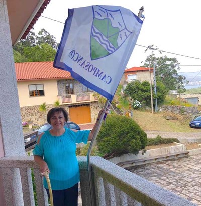 Mercedes Martnez toma posesin como Presidenta da Entidade Local Menor de Camposancos