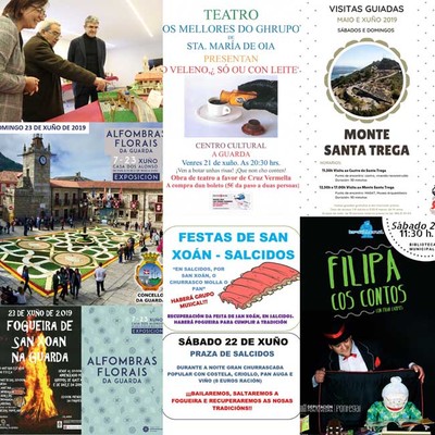  As alfombras florais e San Xon centran a programacin da fin de semana na Guarda
