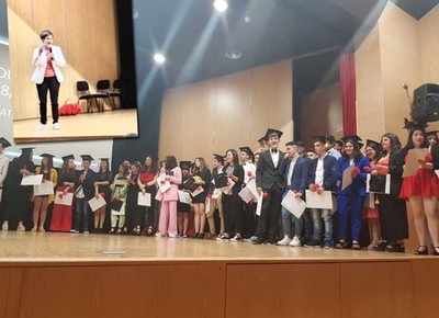 Festa de graduacin de 4 de secundaria do CPI Surez Marquier promocin 2018-2019 