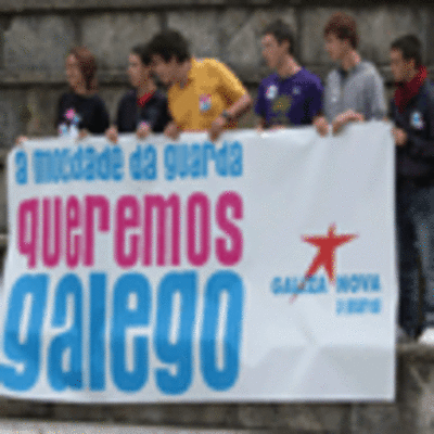 ESPECIAL - MOBILIZACIN PAREMOS OS ATAQUES CONTRA O GALEGO EN A GUARDA