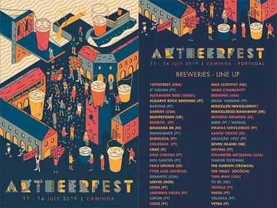 Art Beer Fest chega a caminha do 11 ao 14 de xullo