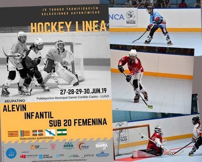 Tres xogadores de A Guarda Hockey Lia na Seleccin Galega