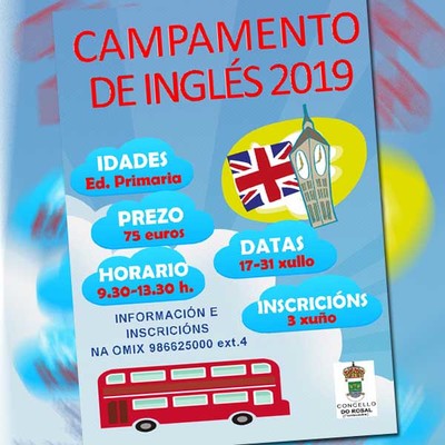 ltimas prazas para o Campamento de ingls no Rosal