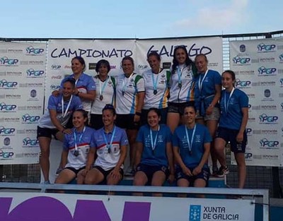 Kayak Tudense y Ra de Aldn vencen en el Campeonato Gallego de Pista