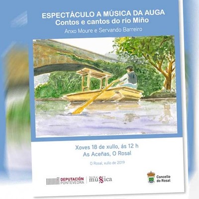 Espectculo a msica da auga -Contos e cantos do ro Mio- este xoves no Rosal