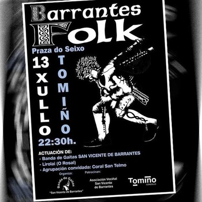 O -Barrantes Folk- chega este sbado  Praza do Seixo con tres actuacins de msica tradicional 
