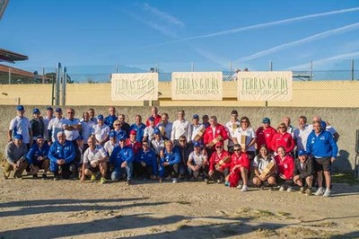Entrega de premios do I Torneo de Petanca do Baixo Mio