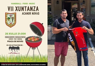 Yago Alonso vestir de rojo un ao ms en el Acanor Atl. Novs