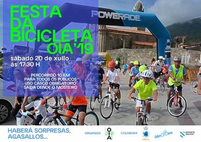 Oia acolle este sbado a Festa da Bibicleta