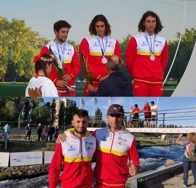 Excelentes resultados dos deportistas do Clube Os Teixugos no Campionato do Mundo sub-23 de Sllom