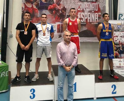 Medalla de bronce para o goians Charly Lpez no Campionato de Espaa