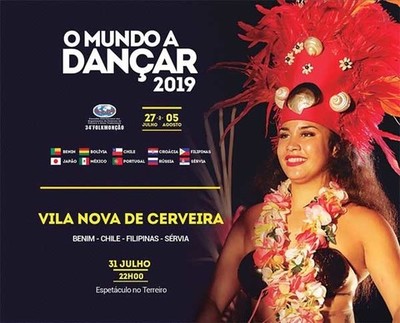 -O Mundo da Danar- traz Benim, Chile, Filipinas e Srvia a Cerveira