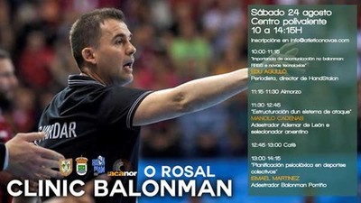 El maestro Cadenas impartir un clinic en O Rosal