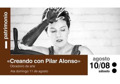 A destacada artista plstica Pilar Alonso imparte esta fin de semana un curso de debuxo botnico en Tomio
