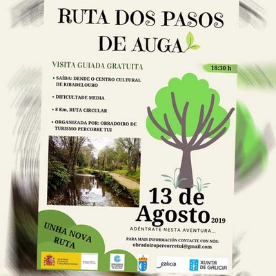 Visita guiada gratuta  Ruta dos Pasos de Auga en Ribadelouro - Tui