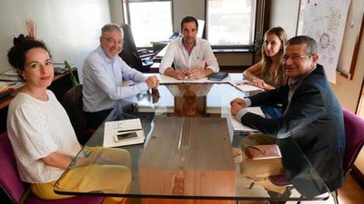 O AECT Rio Mio visita o municipio portugus de gueda para coecer o seu sistema de aluguer de bicicletas elctricas