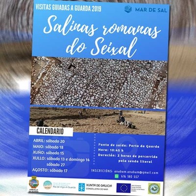 Visita guiada s escavacins das Salinas romanas da Guarda o sbado 17 de agosto