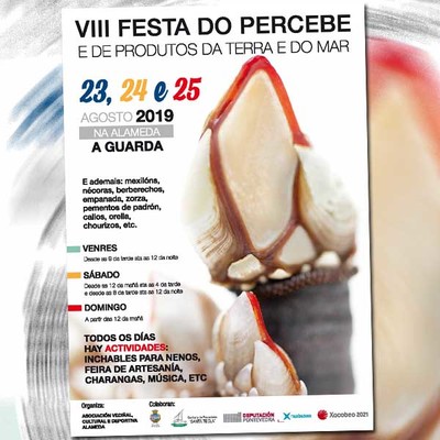 A Guarda acolle do 23 ao 25 de agosto a VIII Festa do Percebe